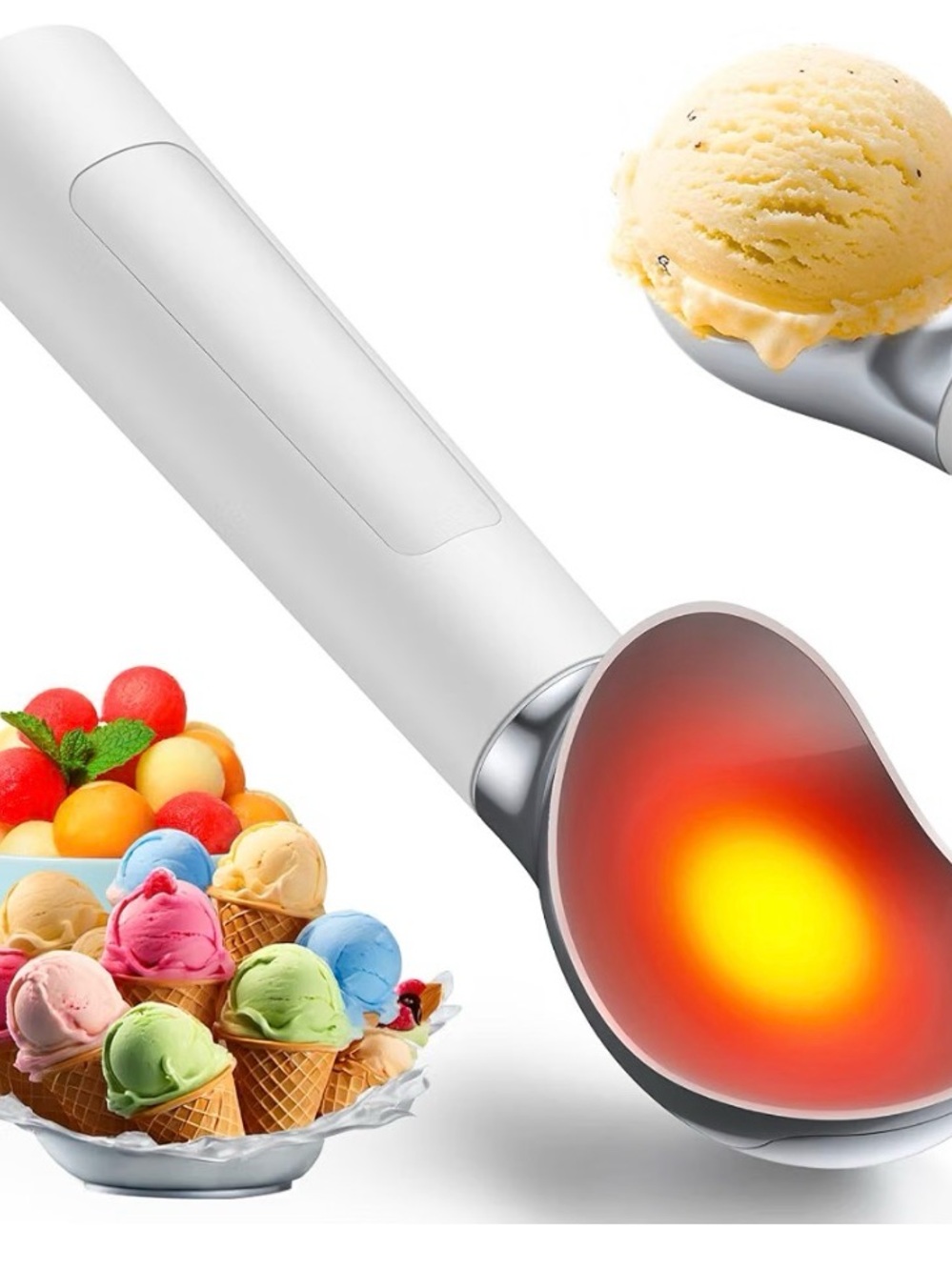 Heated Ice cream Scoop